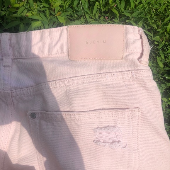 Pink Distressed Jeans - Picture 2 of 2